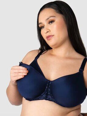 Cake Maternity Nursing Bra - Flexiwire NAVY